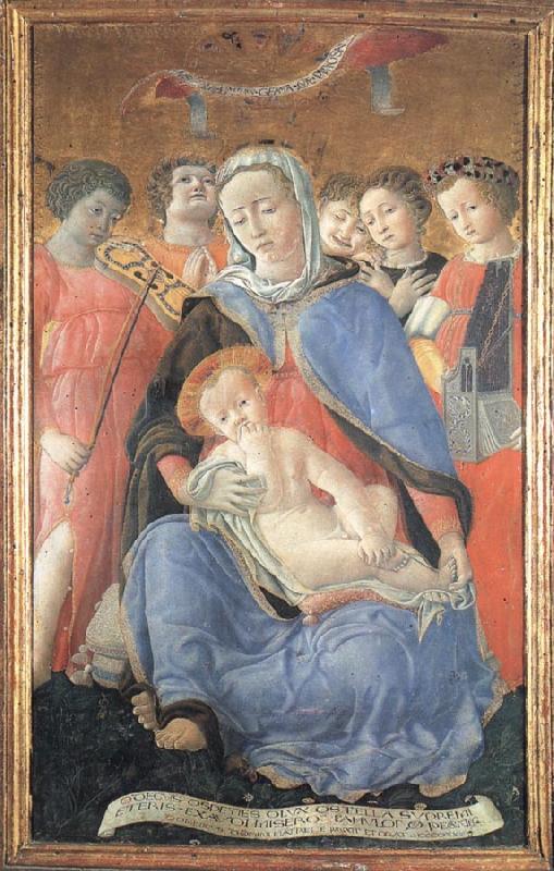 DOMENICO DI BARTOLO Madonna of Humility Sweden oil painting art